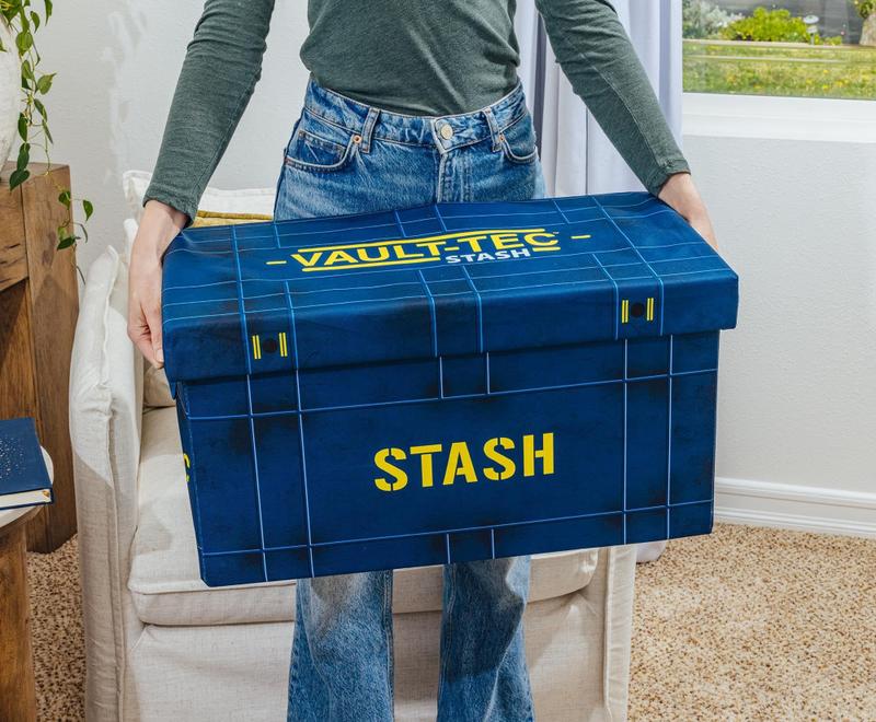 Caixa de armazenamento Toynk Fallout 76 Vault-Tec Fabric 60x30cm